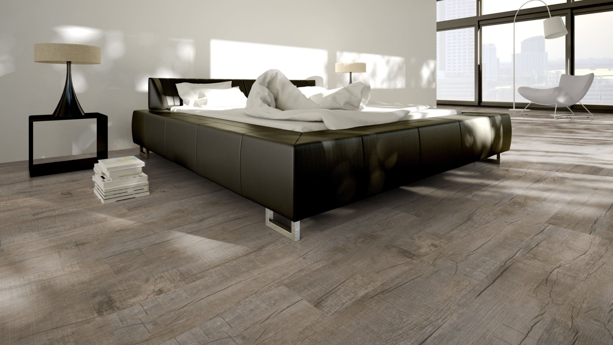 TRECOR® LVT Dryback Klebe Vinylboden Eiche Old Rustik Landhausdiele - 2 mm starker Designboden TRECOR® LVT Dryback Klebe Vinylboden Eiche Old Rustik Landhausdiele - 2 mm starker Designboden