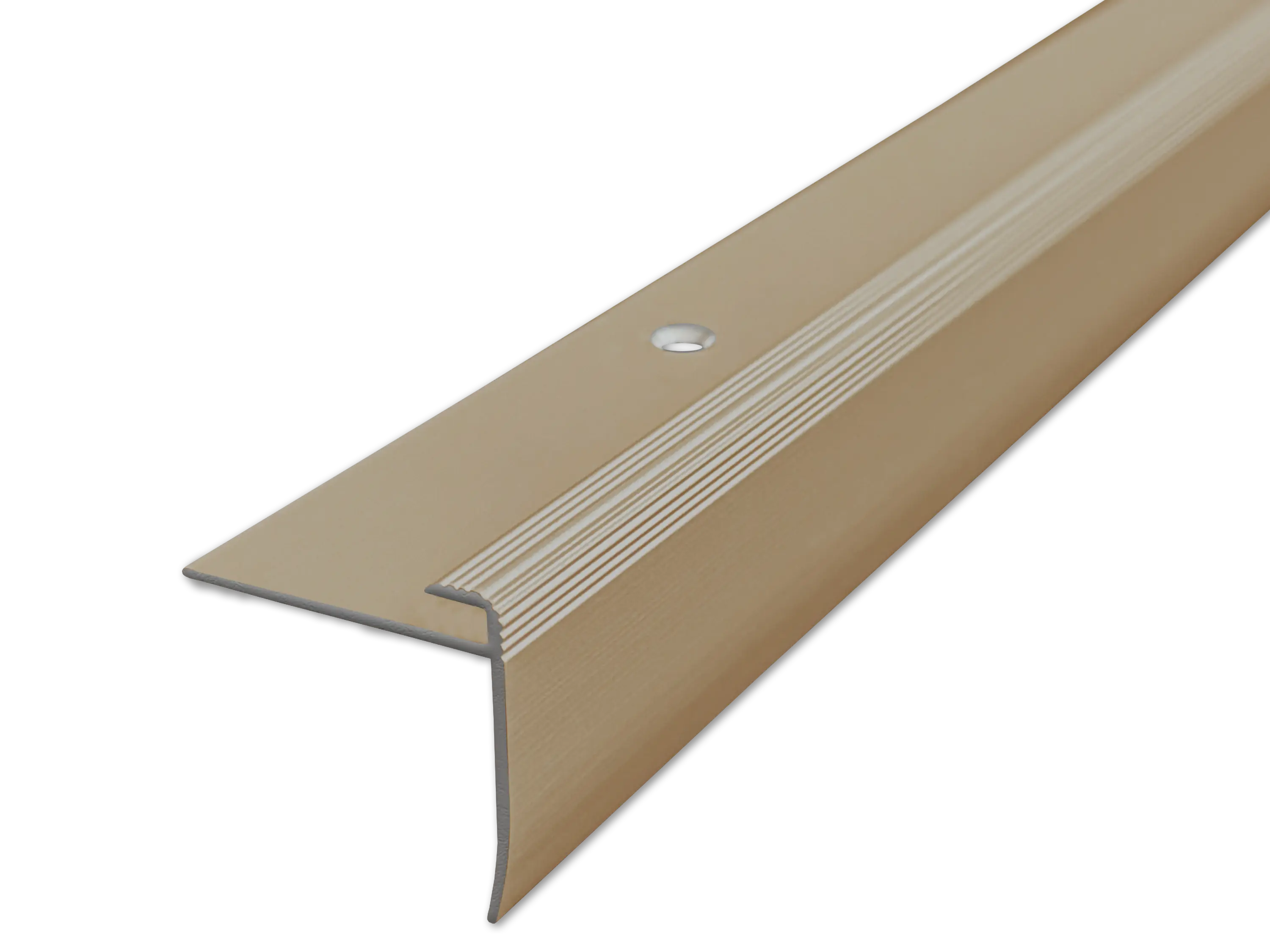 ufitec® Einschubprofil für Belagshöhen bis 3 mm mit 24 mm Nase Treppen-/Stufen Abschlussprofil ufitec® Einschubprofil für Belagshöhen bis 3 mm mit 24 mm Nase Treppen-/Stufen Abschlussprofil