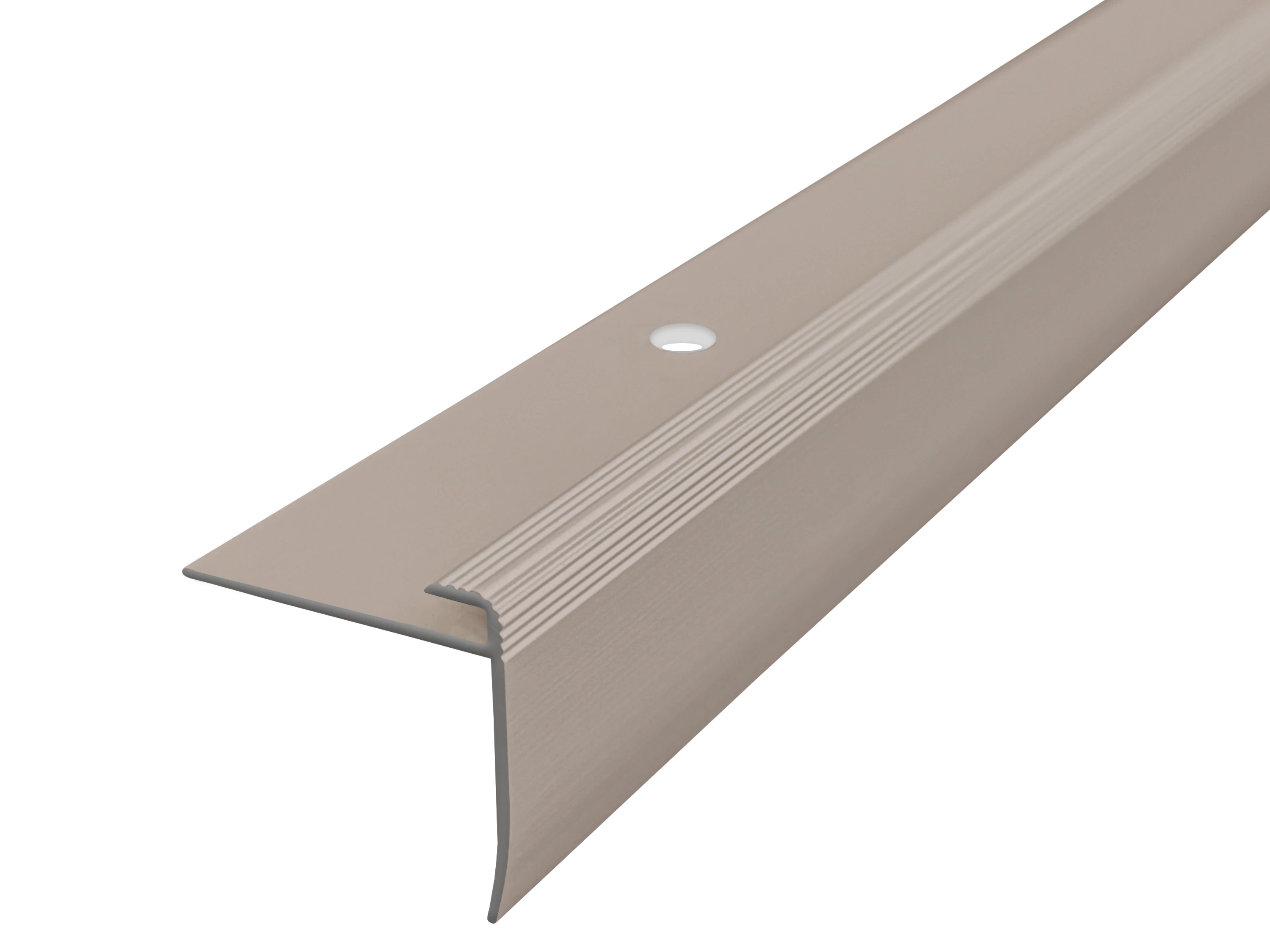 ufitec® Einschubprofil für Belagshöhen bis 3 mm mit 24 mm Nase Treppen-/Stufen Abschlussprofil ufitec® Einschubprofil für Belagshöhen bis 3 mm mit 24 mm Nase Treppen-/Stufen Abschlussprofil