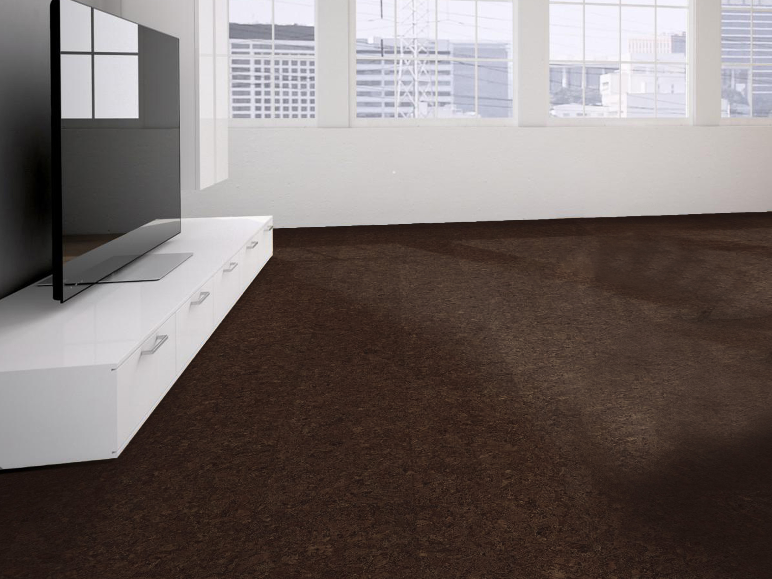 TRECOR® Klick Korkboden Evora - 10 mm Stark - Farbe: Dunkelbraun TRECOR® Klick Korkboden Evora - 10 mm Stark - Farbe: Dunkelbraun