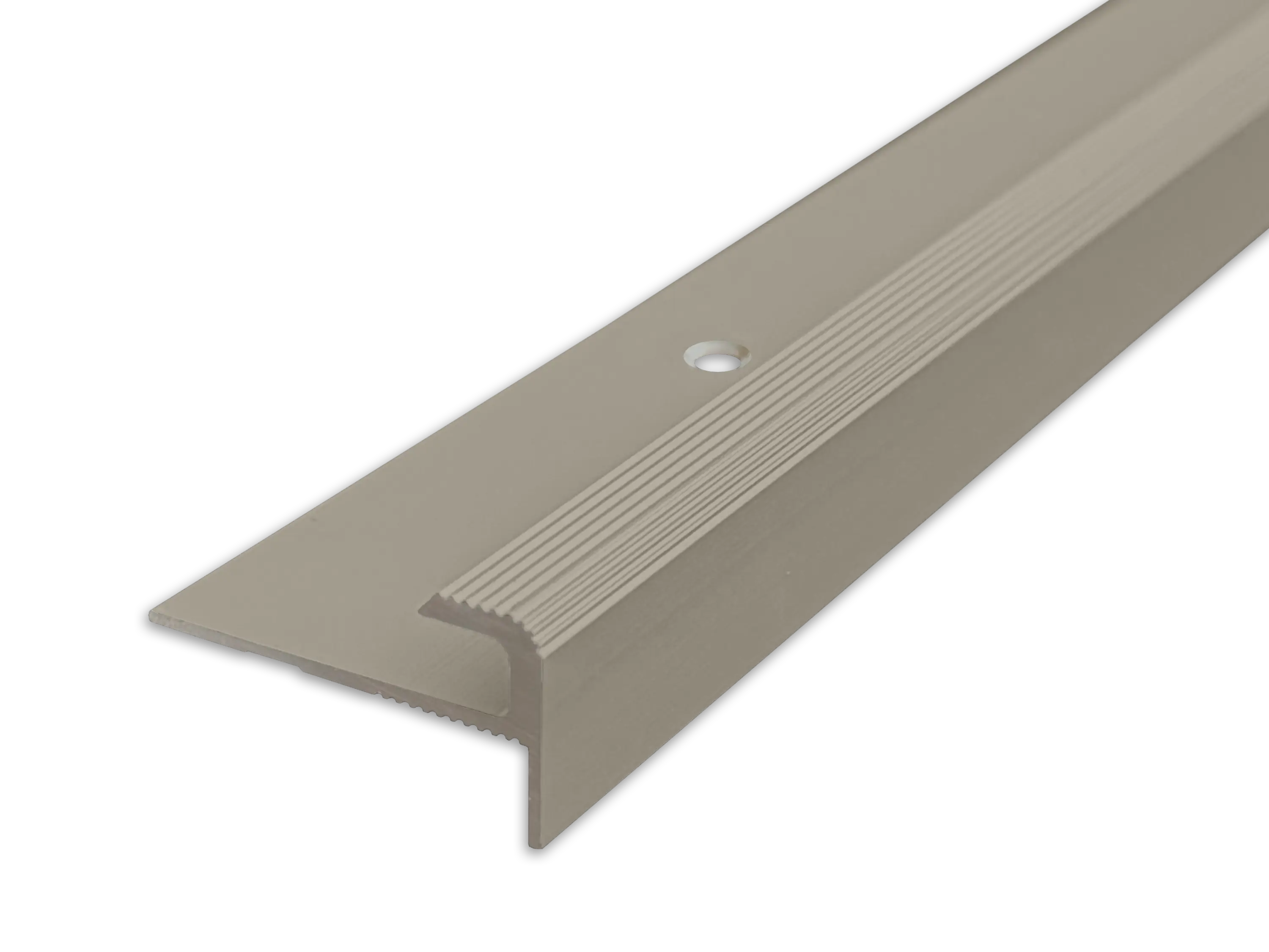 ufitec® Einschubprofil für Belagshöhen bis 5 mm | 7 mm Nase Treppen-/Stufen Abschlussprofil ufitec® Einschubprofil für Belagshöhen bis 5 mm | 7 mm Nase Treppen-/Stufen Abschlussprofil