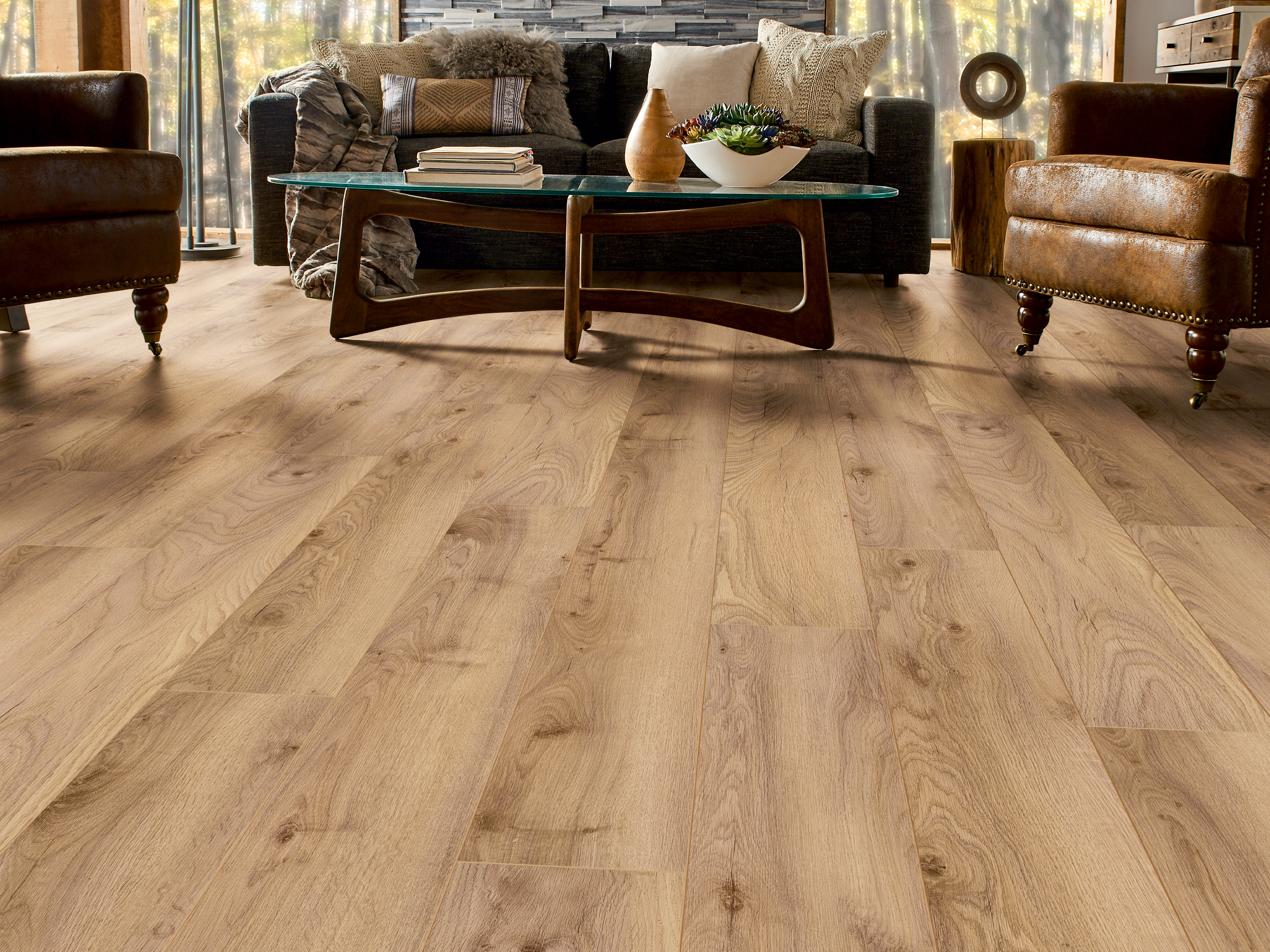 Klick-Designboden Tuscan Manor Oak K504 Fliesenoptik Organic Flex 7 mm, mit integr. Trittschalldämmung Klick-Designboden Tuscan Manor Oak K504 Fliesenoptik Organic Flex 7 mm, mit integr. Trittschalldämmung
