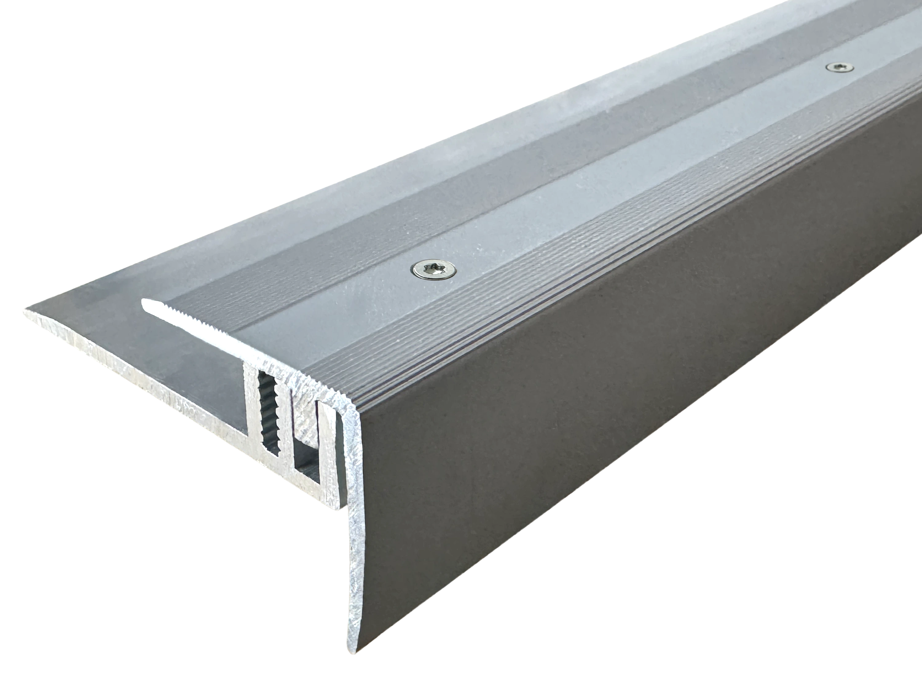ufitec® Treppenkantenprofil - TPL PROFI - für Belagshöhen von 7-16 - Sichtkante: 28 mm, Nase: 27 mm ufitec® Treppenkantenprofil - TPL PROFI - für Belagshöhen von 7-16 - Sichtkante: 28 mm, Nase: 27 mm