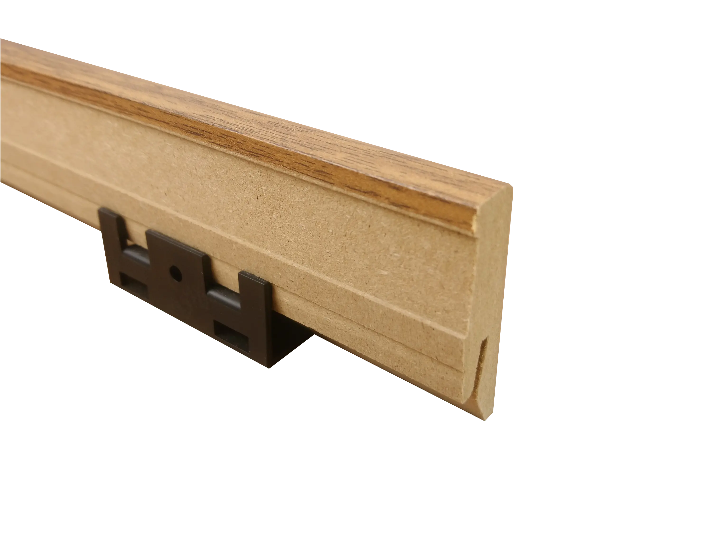 TRECOR® Laminatboden Sockelleiste - Trend Oak Dark Nr. 281 - MDF gerade Form TRECOR® Laminatboden Sockelleiste - Trend Oak Dark Nr. 281 - MDF gerade Form