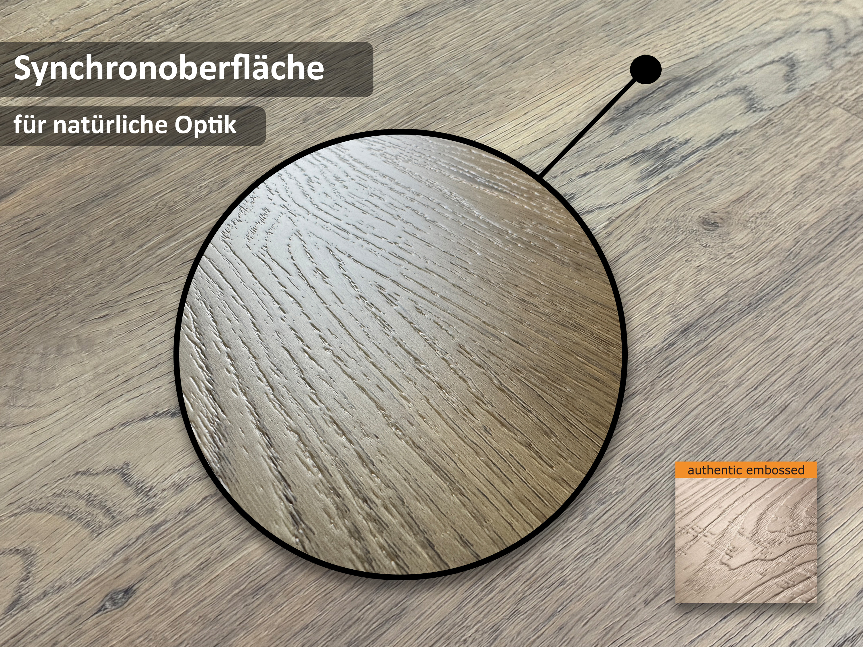 TRECOR® Klick Vinylboden Cottage Eiche Natur Landhausdiele 6,0 mm Stark mit integrierter Trittschallunterlage