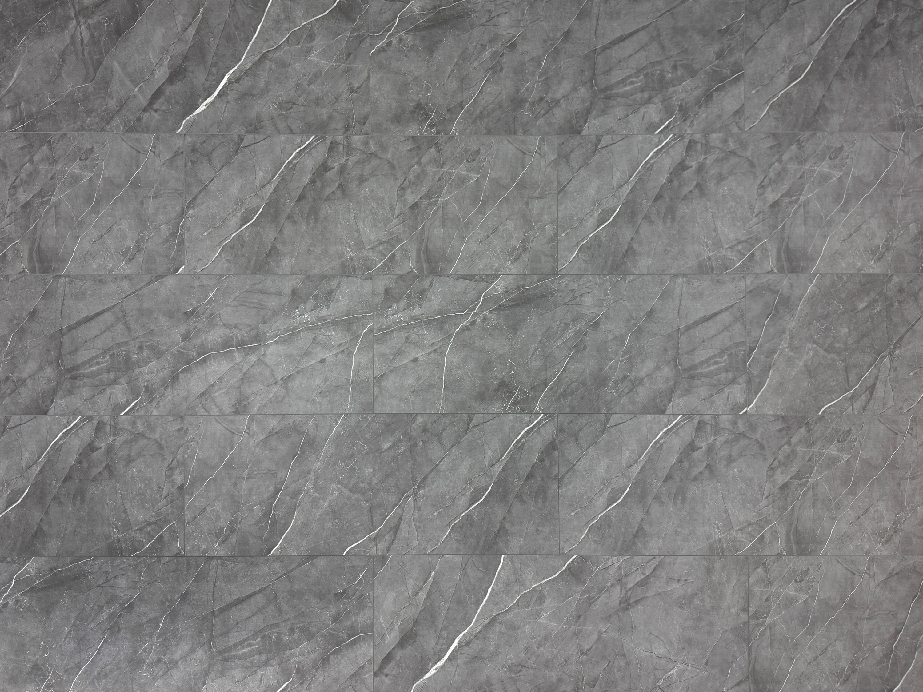 Klick Vinylboden Brooklyn Dark Fliesendekor SPC Klickvinyl 5 mm stark mit Trittschalldämmung - farbige V4 Fuge