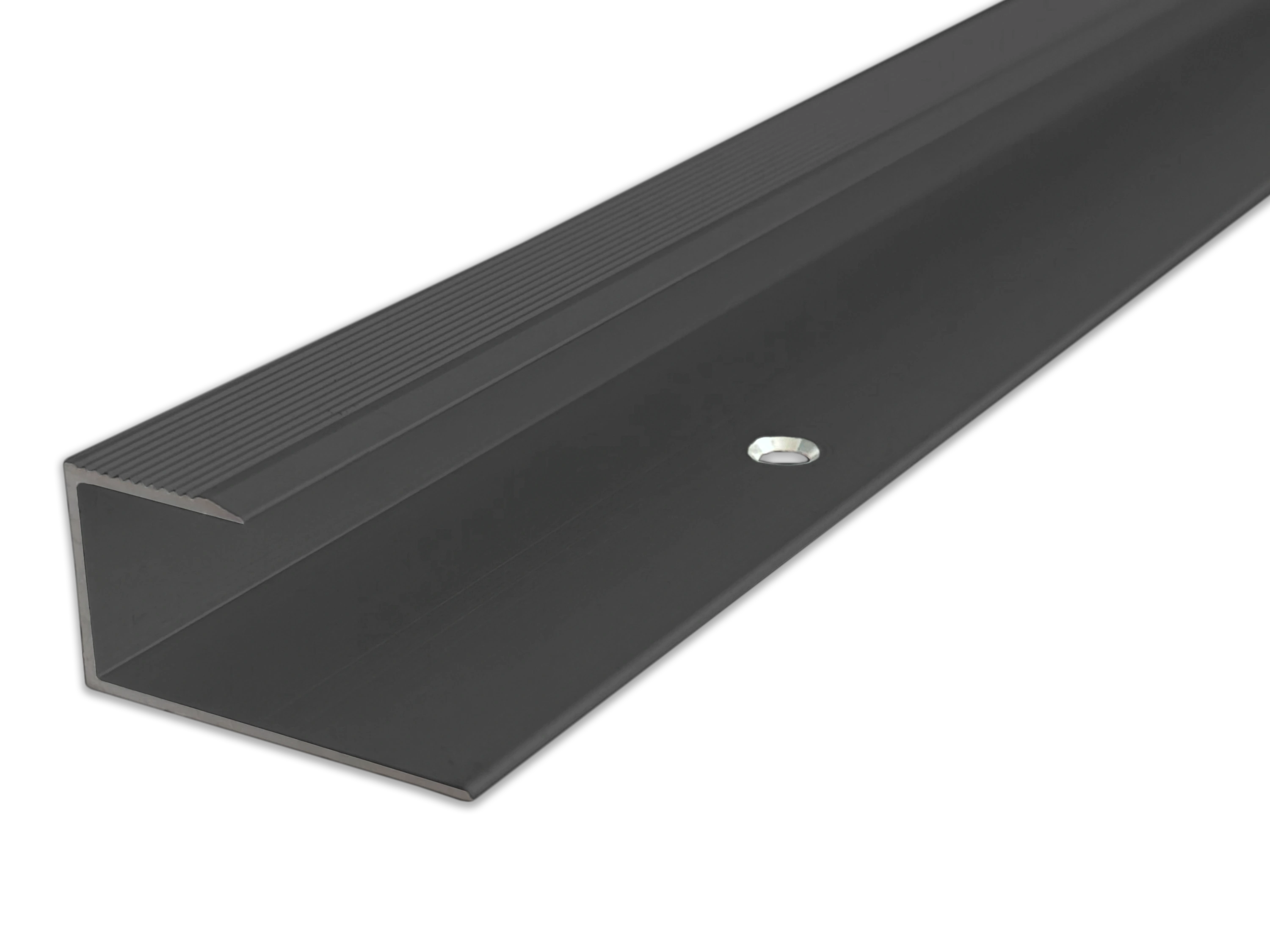 ufitec® Einschubprofile / Abschlussprofile - für Belagshöhen von 15,3 mm - Alu eloxiert ufitec® Einschubprofile / Abschlussprofile - für Belagshöhen von 15,3 mm - Alu eloxiert
