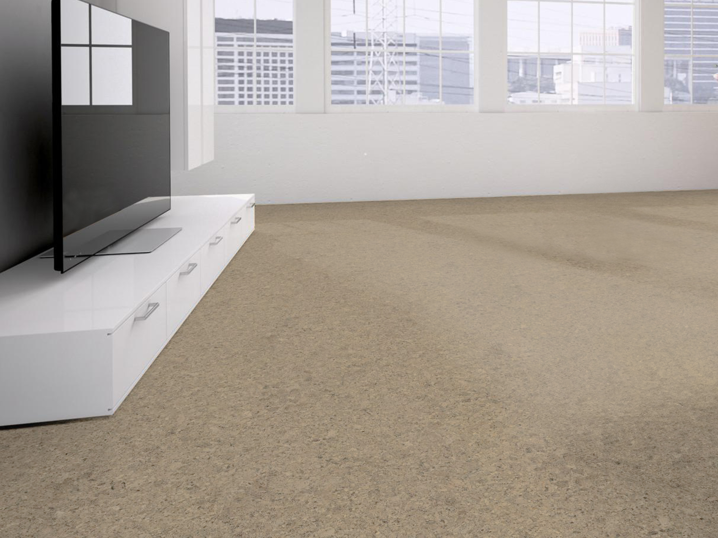 TRECOR® Klick Korkboden FORTI - 10 mm Stark - Farbe: Opal TRECOR® Klick Korkboden FORTI - 10 mm Stark - Farbe: Opal