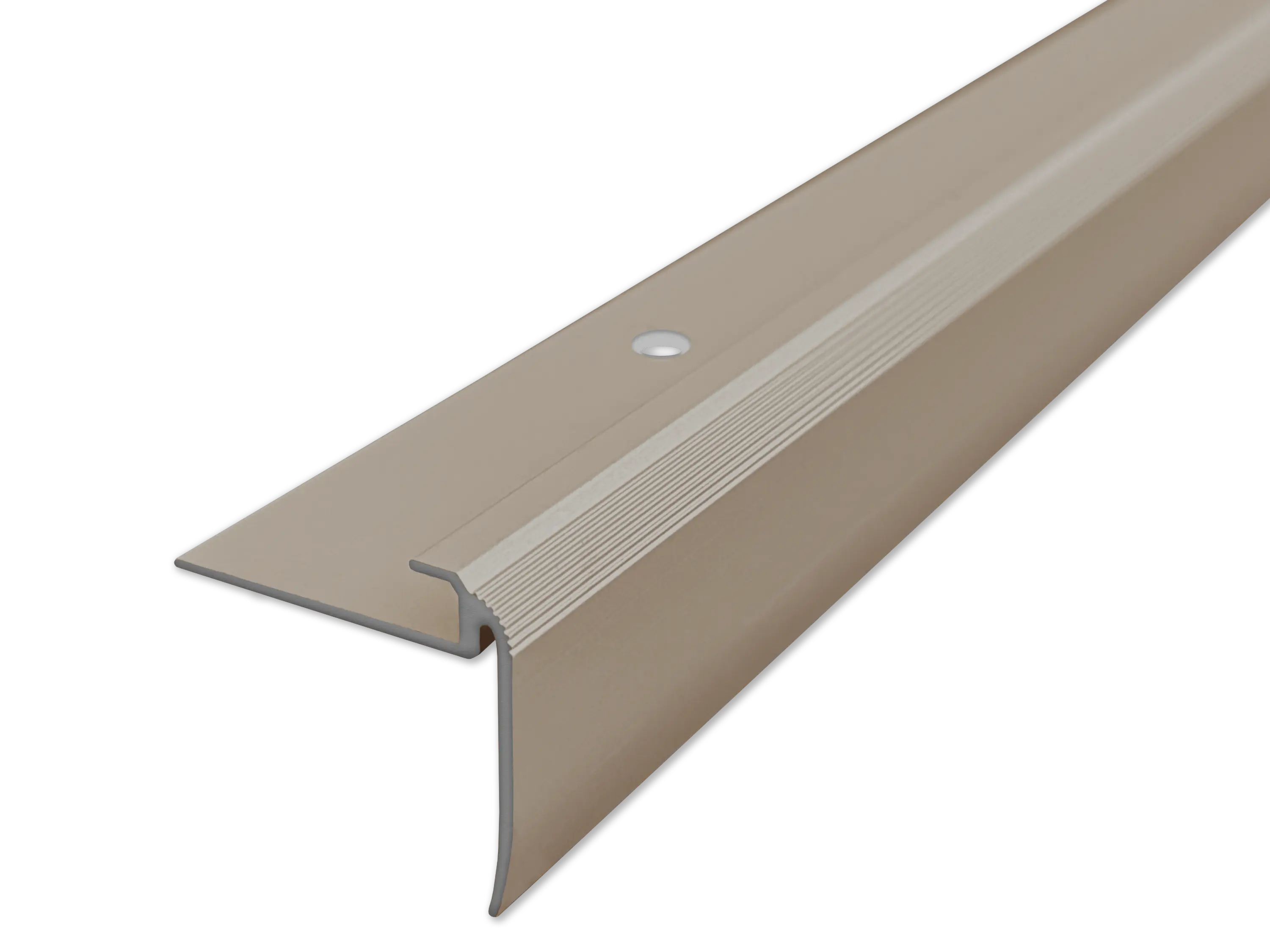 ufitec® Einschubprofil für Belagshöhen bis 5 mm | 24 mm Nase Treppen-/Stufen Abschlussprofil ufitec® Einschubprofil für Belagshöhen bis 5 mm | 24 mm Nase Treppen-/Stufen Abschlussprofil