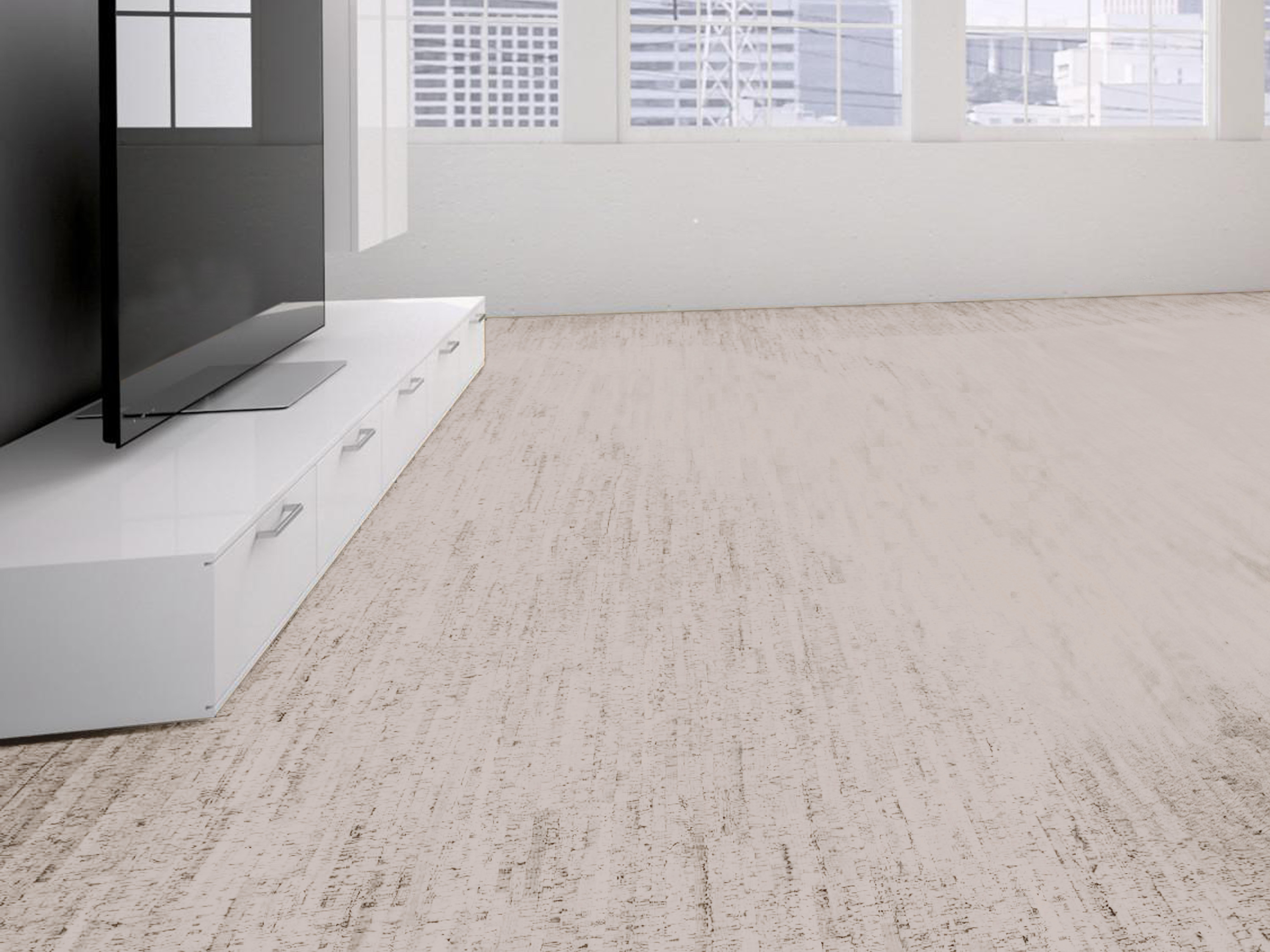 TRECOR® Klick Korkboden Mazara - 10 mm Stark - Farbe: Perlweiß TRECOR® Klick Korkboden Mazara - 10 mm Stark - Farbe: Perlweiß