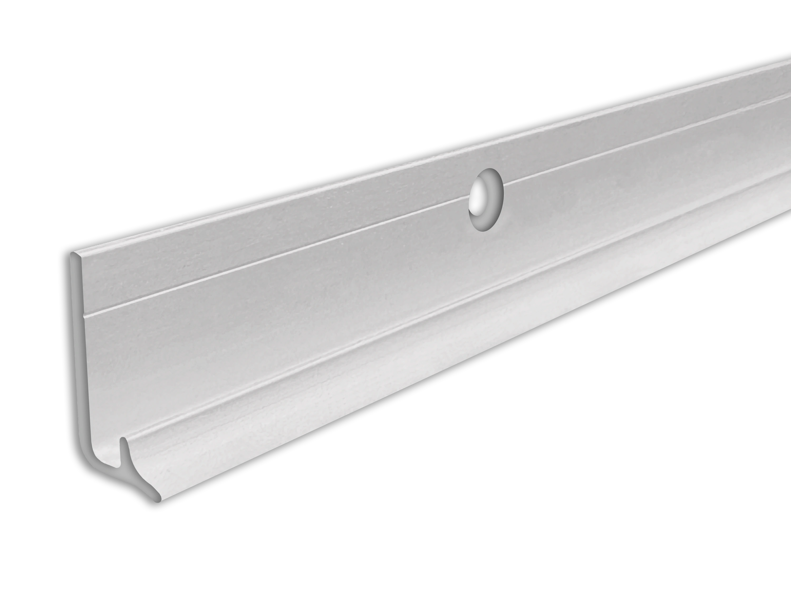 ufitec® Treppeninneneckenprofil für Vinylböden für Belagshöhen von 5 mm -  Alu eloxiert