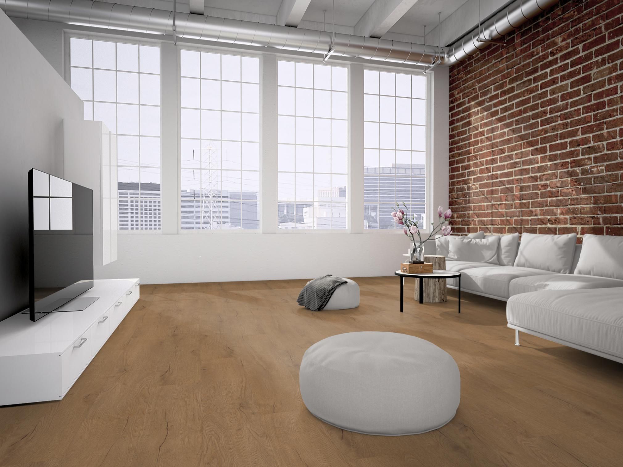 TRECOR® LVT Dryback Klebe Vinylboden Prestige Eiche Natur Landhausdiele - 2 mm starker Designboden TRECOR® LVT Dryback Klebe Vinylboden Prestige Eiche Natur Landhausdiele - 2 mm starker Designboden