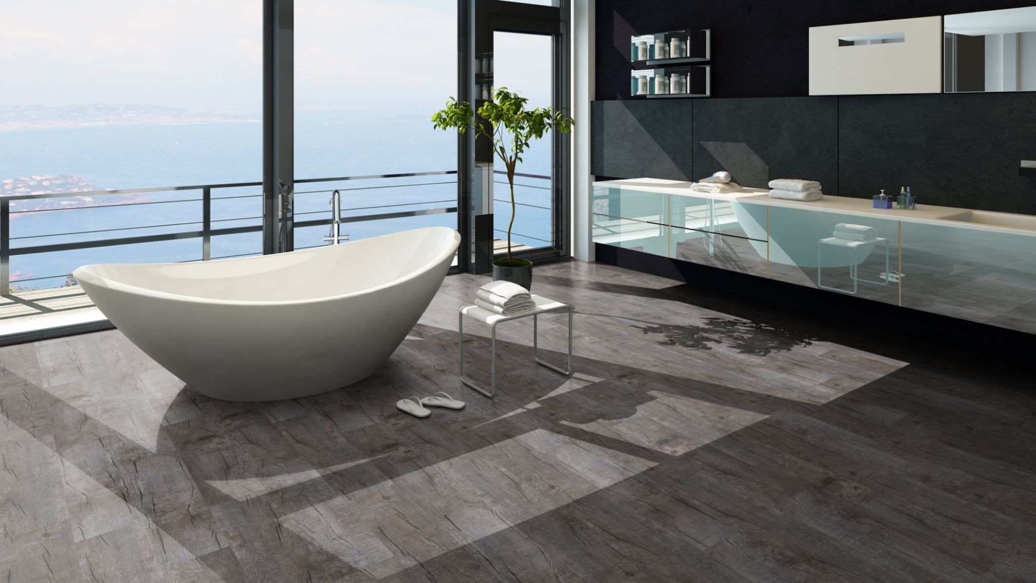 TRECOR® Klick Vinylboden RIGID 3.5 - Eiche Old Rustik Dark 3,5 mm Stark, Nutzschicht: 0,3 mm TRECOR® Klick Vinylboden RIGID 3.5 - Eiche Old Rustik Dark 3,5 mm Stark, Nutzschicht: 0,3 mm