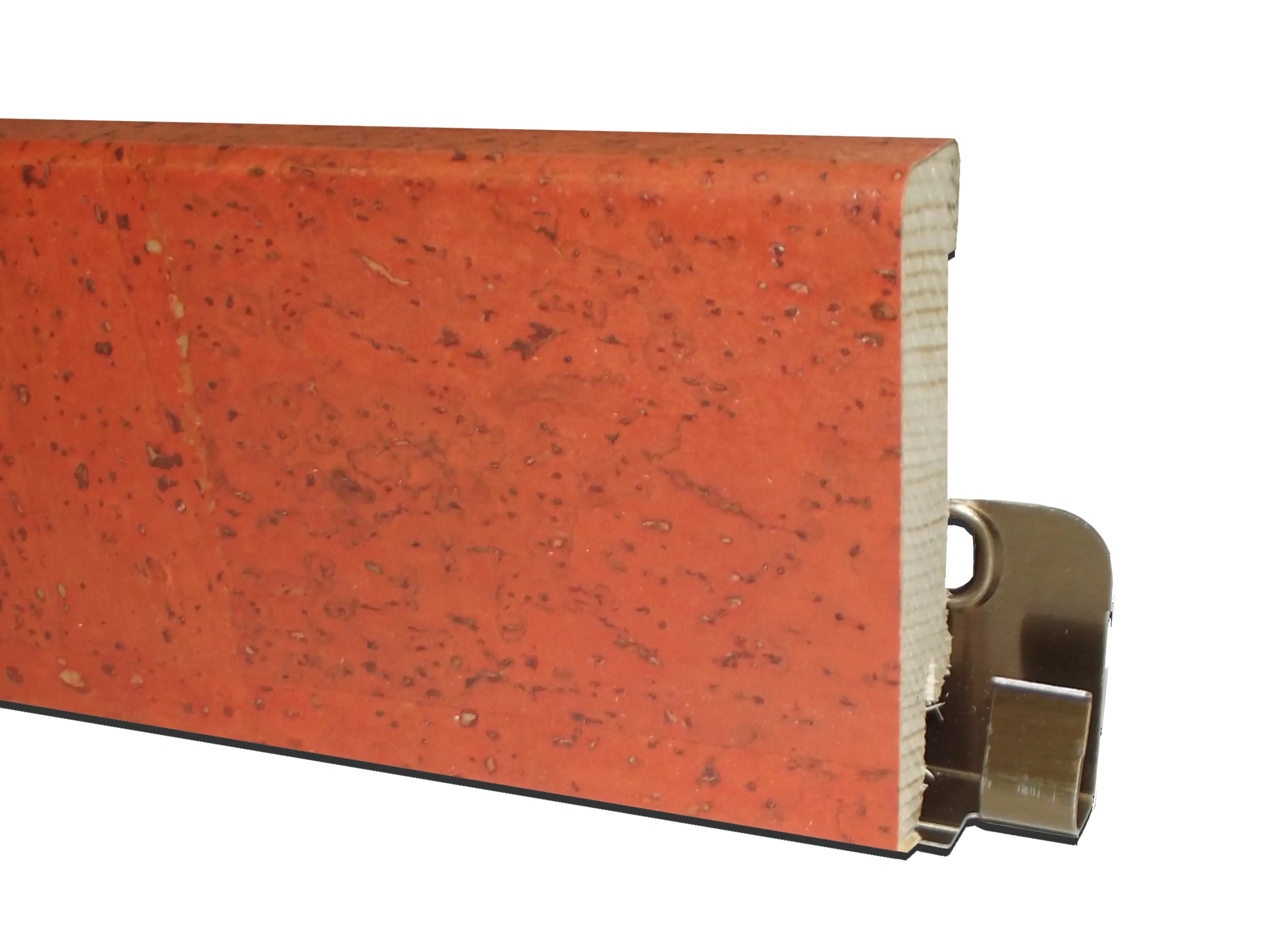 Korksockelleiste Merida - 24 Farben - Höhe: 60 mm Tiefe: 16 mm Länge: 240 cm Korksockelleiste Merida - 24 Farben - Höhe: 60 mm Tiefe: 16 mm Länge: 240 cm