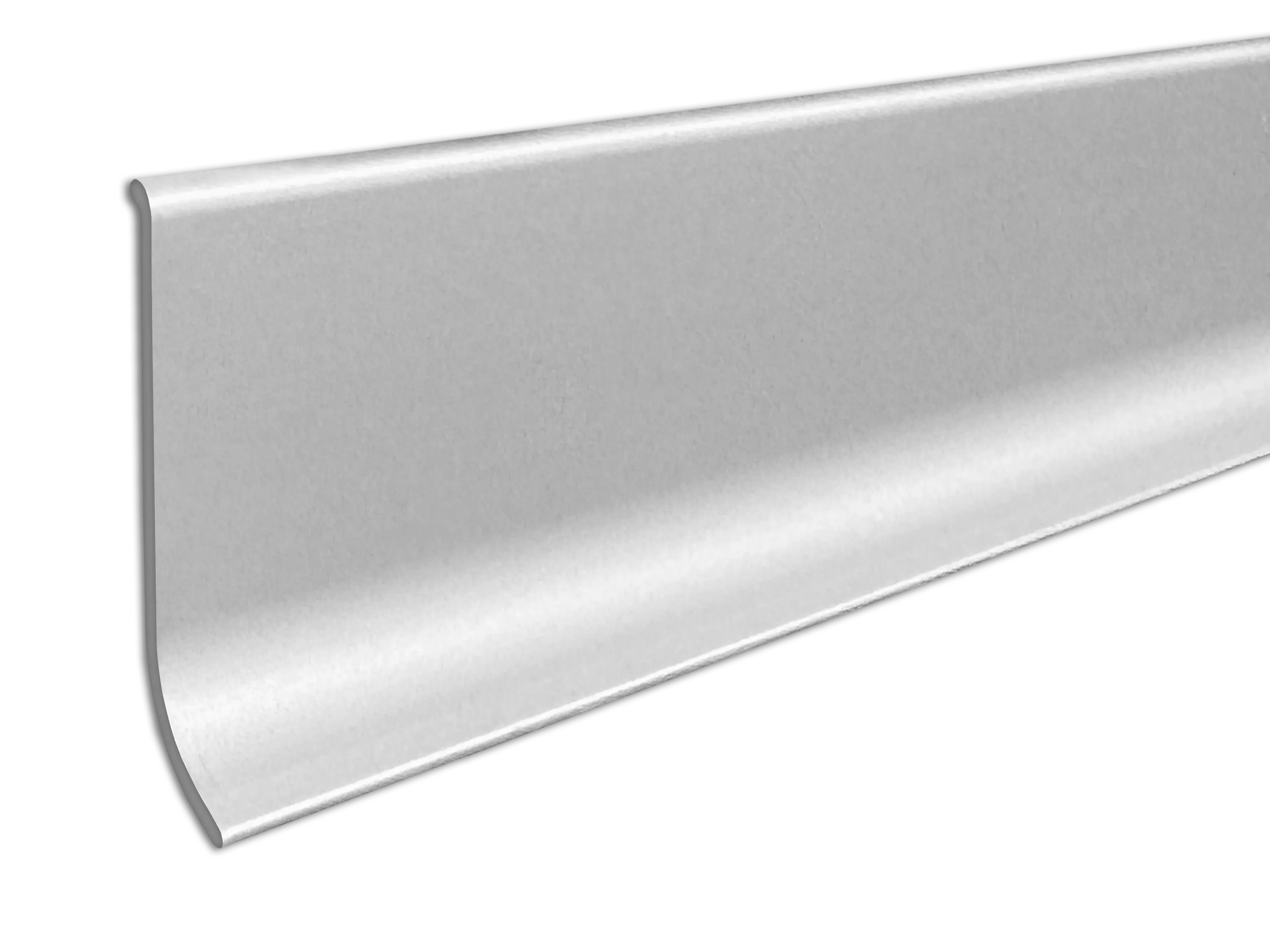 Aluminium Sockelleiste 80 mm - Metallsockelleiste eloxiert