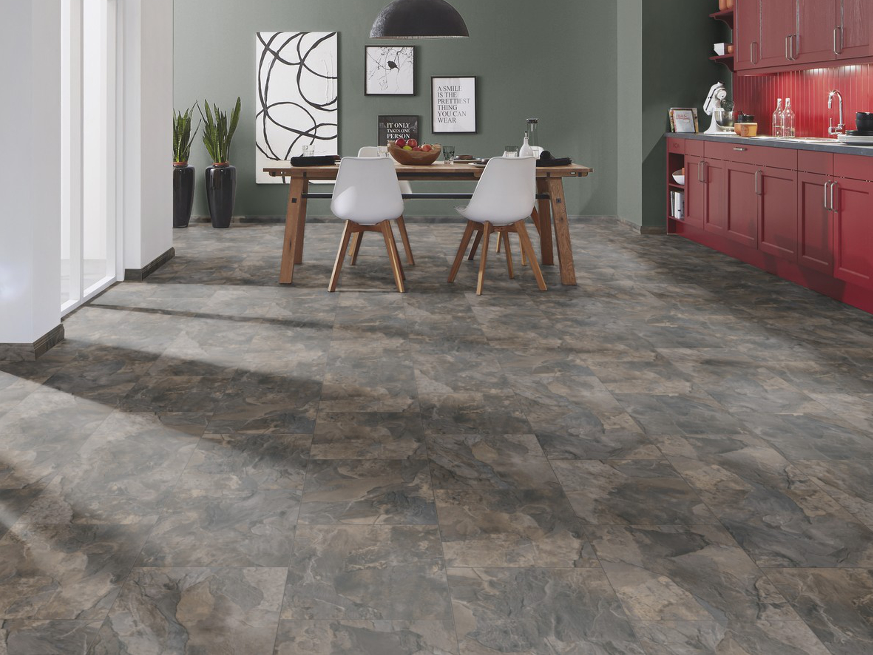 Laminatboden KronoOriginal® Atlantic 8 - Pewter Slate K388 - 8 mm - MO.RE! Moisture resistant Laminatboden KronoOriginal® Atlantic 8 - Pewter Slate K388 - 8 mm - MO.RE! Moisture resistant