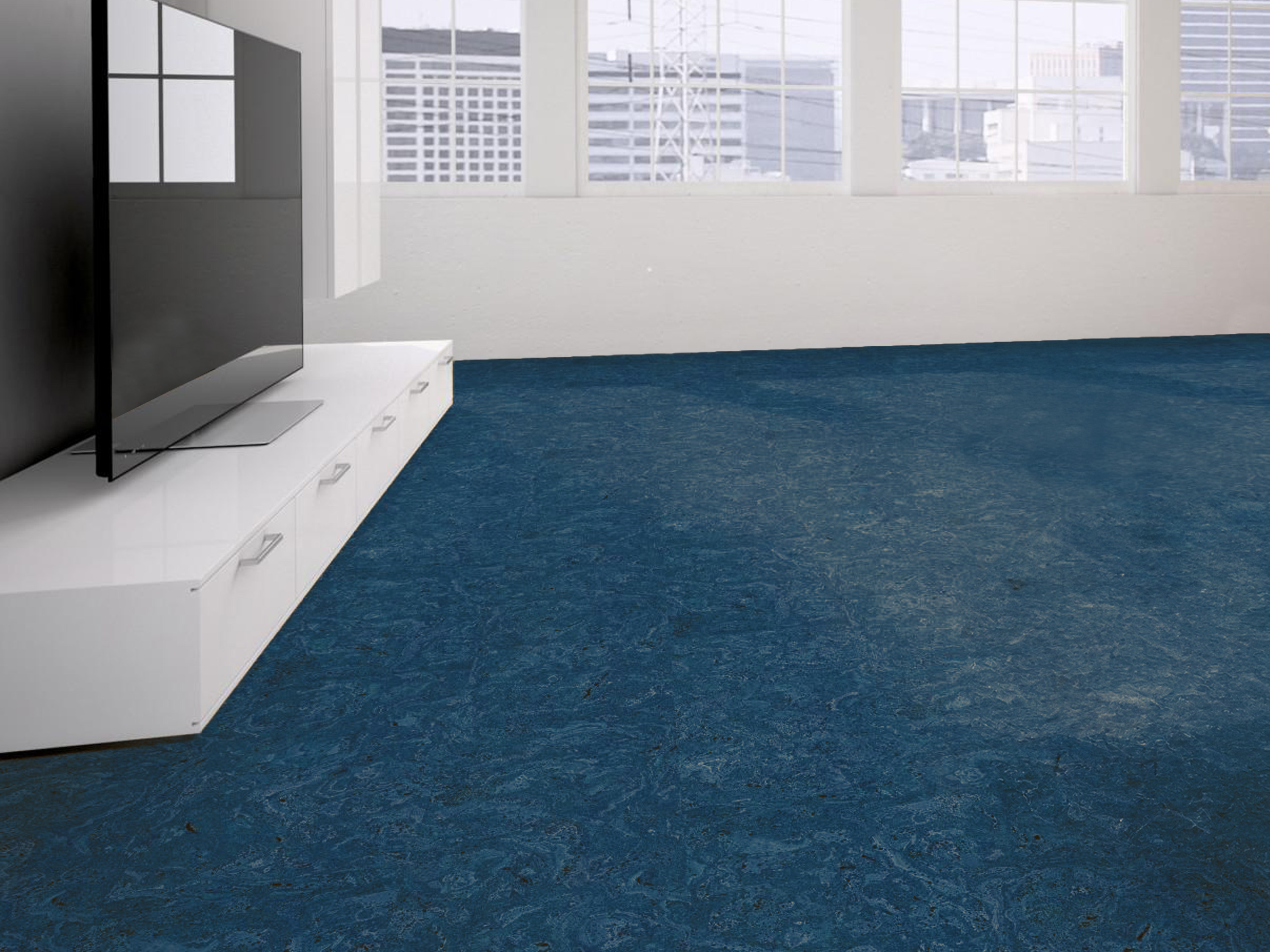 TRECOR® Klick Korkboden Stilo - 10 mm Stark - Farbe: Violettblau TRECOR® Klick Korkboden Stilo - 10 mm Stark - Farbe: Violettblau