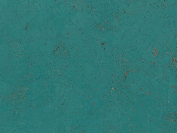 Korkboden TRECOR® CLASSIC Klebekork FORTI Stärke: 4 mm, Oberfläche: ROH - Farbe: Minttürkis