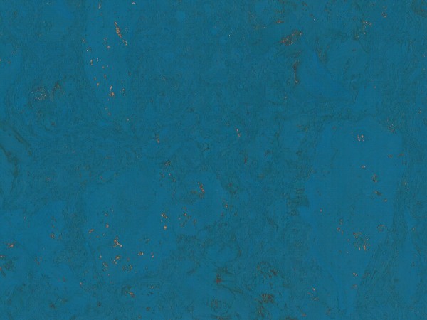 Korkboden TRECOR® CLASSIC Klebekork FRAMENTO Stärke: 4 mm, Oberfläche: ROH - Farbe: Himmelblau