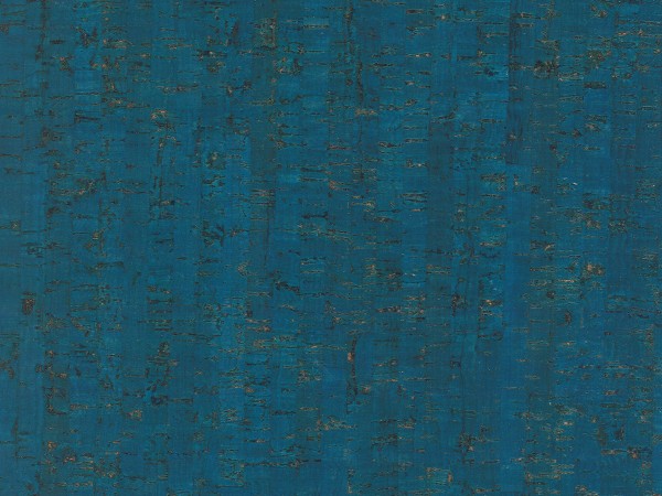 TRECOR Korkboden mit Klicksystem MAZARA Korkfertigparkett - 10,5 mm Stark - Farbe: Signalblau