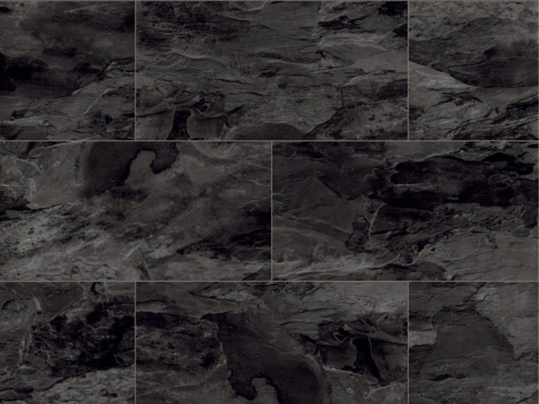 Laminatboden Fliesenoptik kronoOriginal - Impression - Nightfall Slate, Fliese (OS) ) mit U-Fuge K3