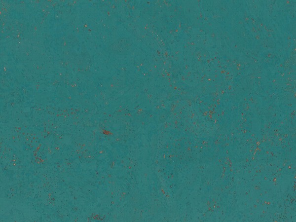 TRECOR® Klick Korkboden STILO - 10 mm Stark - Farbe: Mintürkis