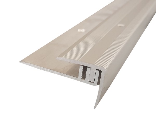 ufitec® Treppenkantenprofil - TPL PROFI - für Belagshöhen von 7-16 - Sichtkante: 28 mm, Nase: 27 mm