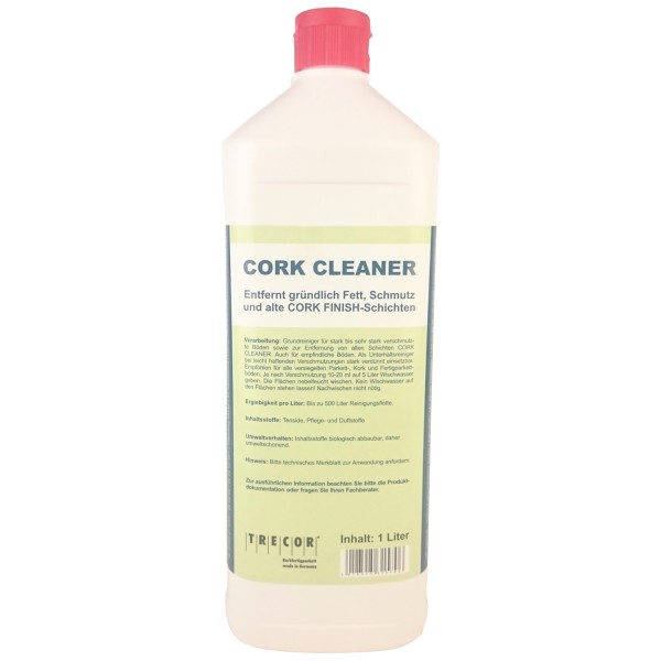 Trecor® Kork Cleaner Universalreiniger / Bodenreiniger für Korkböden - 1 Liter
