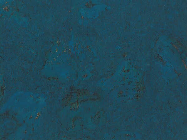 TRECOR Korkboden mit Klicksystem VARESE Korkfertigparkett - 10,5 mm Stark - Farbe: Signalblau